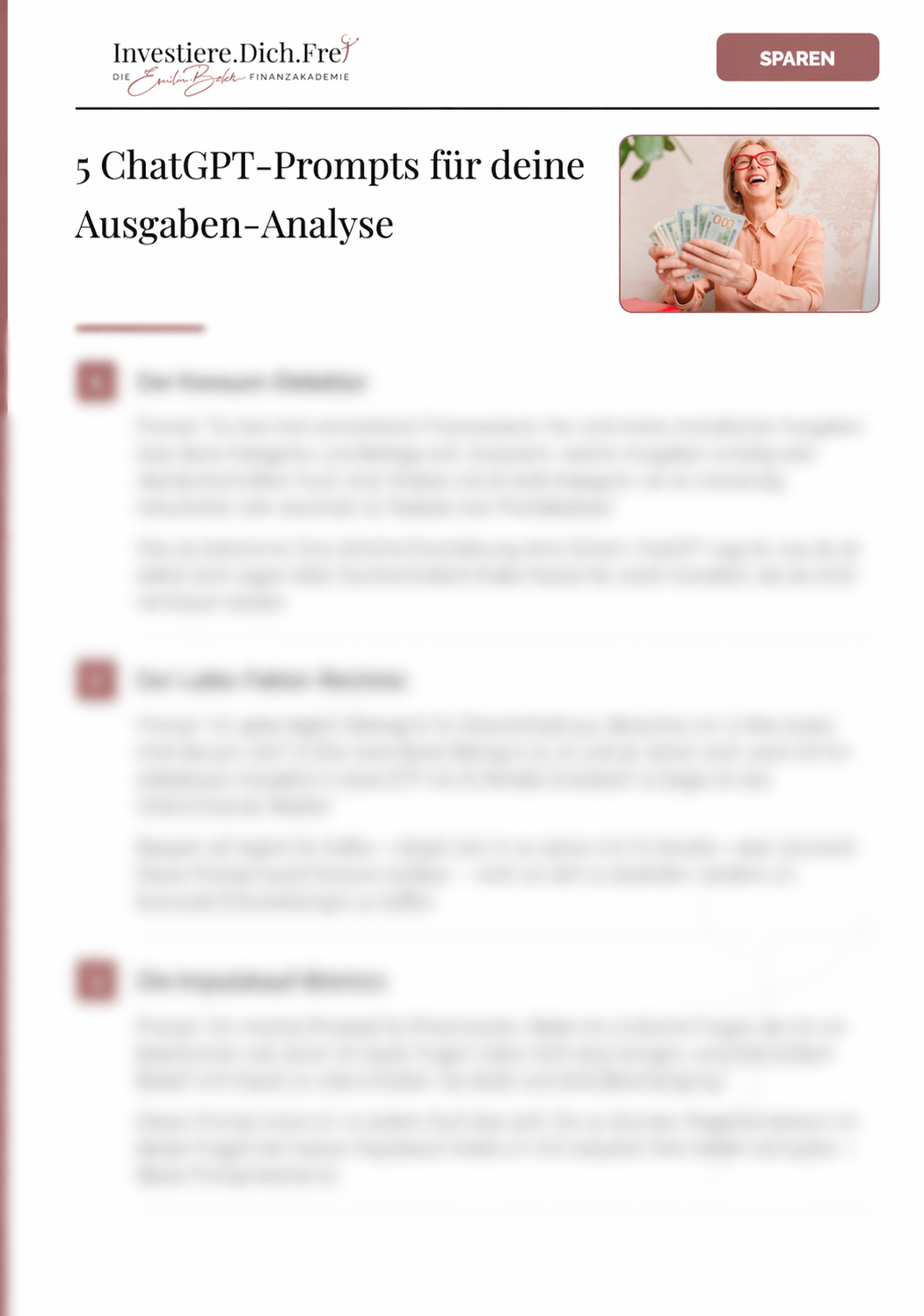 5 ChatGPT-Prompts für deine Ausgaben-Analyse